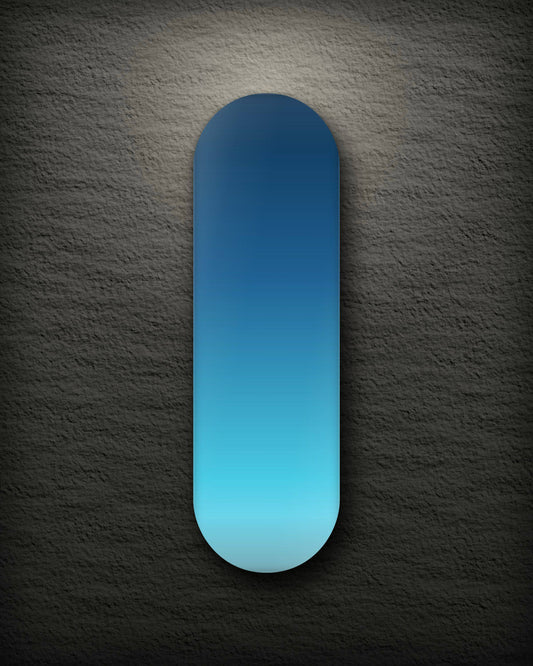 Deep Water printed skateboard deck