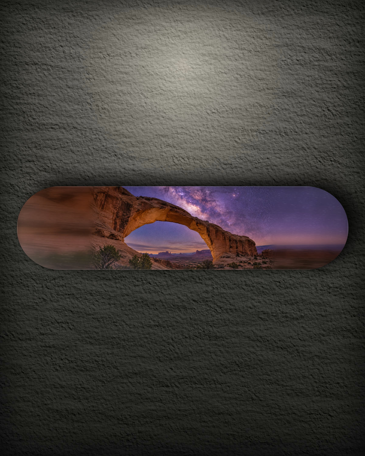 Stone Arch landscape printed skateboard deck
