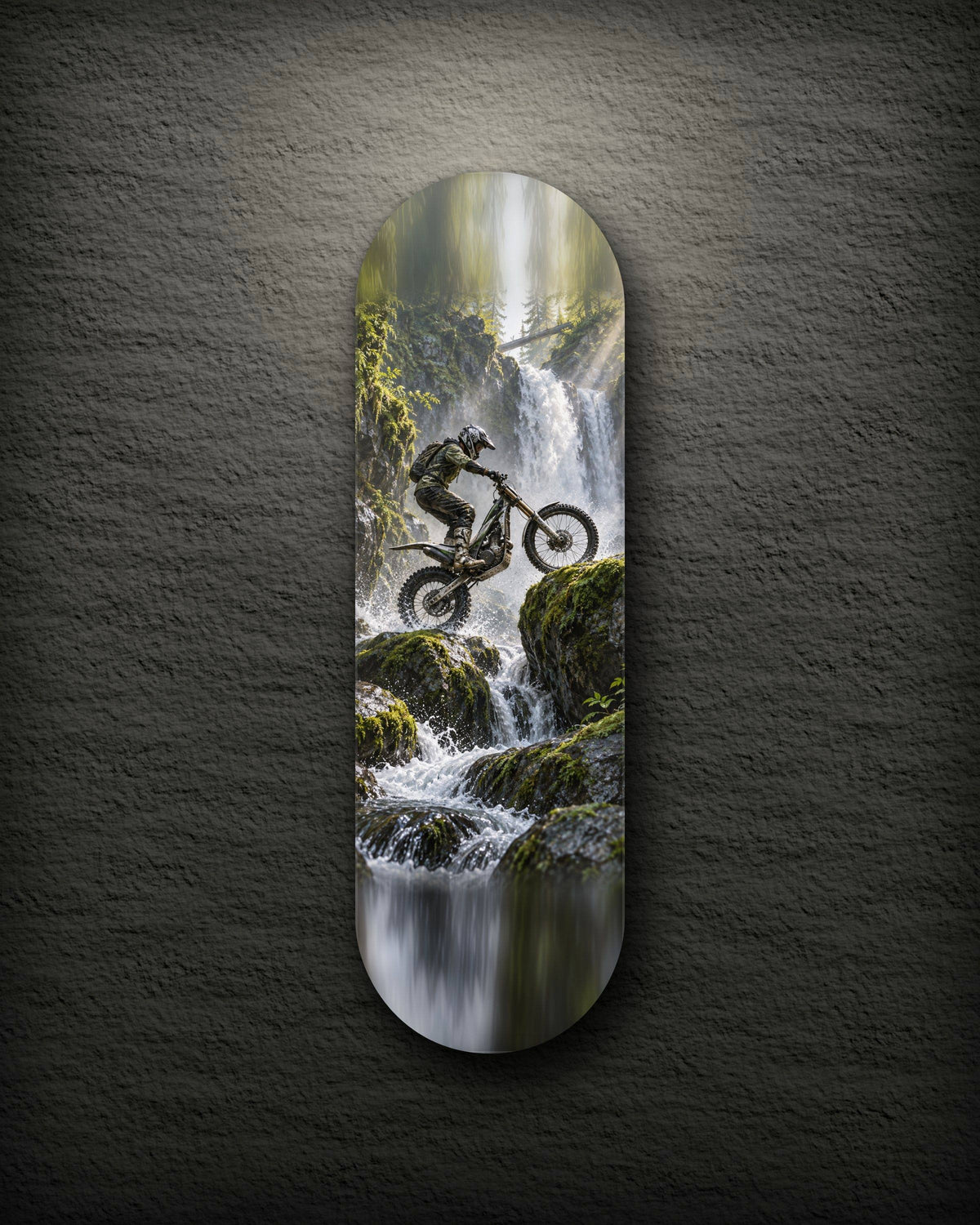 Trials printed skateboard deck