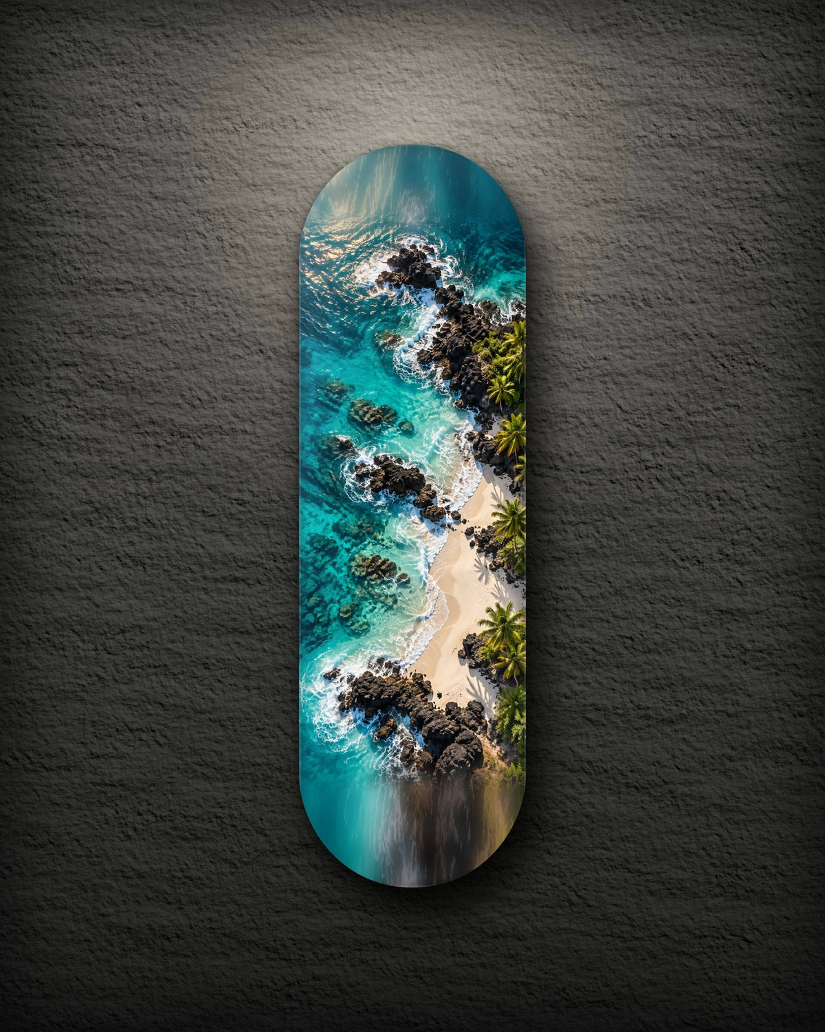 Lagoon printed skateboard deck